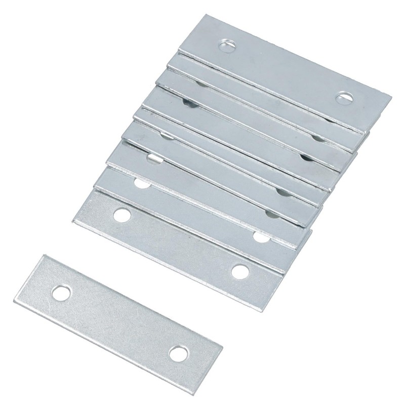50mm Straight Mending Fixing Plate Angle Bracket L Shape Reinforcing