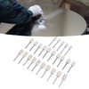 25Pcs Felt Polishing Wheel, Wool Buffing Grinding Bits Grinder Head