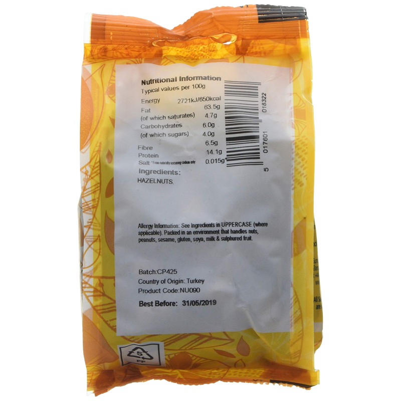 Suma Prepacks | Hazelnuts | 6 X 125G