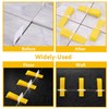Reusable Leveling Wedges,Reusable Tile Leveling System Wedges for 1/8" Spacers,1/16"