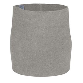 wobera ANGORA Kidney Warmer or Body Warmer for Men and Women, Higher, Strong Design, silver grey