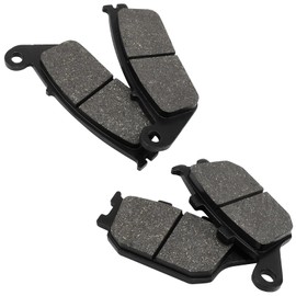 ZICOO Front and Rear Brake Pads for Honda VTX 1300 C R S Retro, VT1100C2 VT1100 C2 Shadow 1100 Sabre, VT 1300 CX Fury, VTX 1300S Retro/C/R/T 2003-2013, VT1300 CS CR Sabre