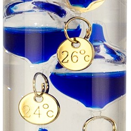 Sea-Club Galilei Thermometer Weather Station Glass Diameter 4 cm Maritime Decoration