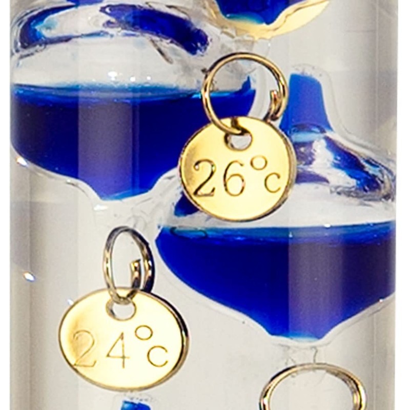 Sea-Club Galilei Thermometer Weather Station Glass Diameter 4 cm Maritime