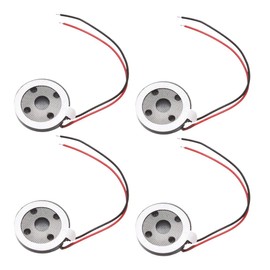 sourcing map 1W 8 Ohm Mini DIY Magnetic Speaker Replacement Loudspeaker 15mm for Mobile 4pcs