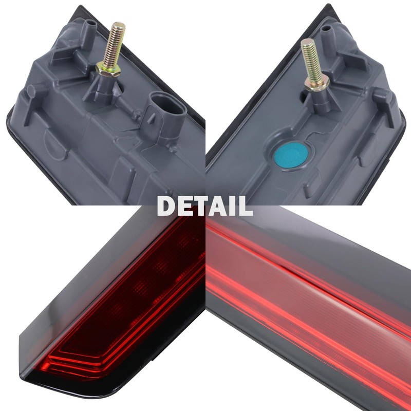 Lqito 3rd Brake Light Full LED Rear Center Waterproof High