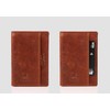 Protective Men's/Women's Unisex Leather Wallet Purse in Vintage Brown Wallet