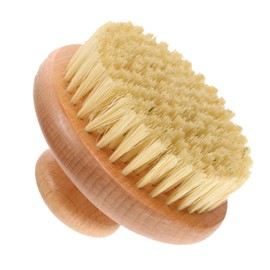 Beavorty Wooden Handle Body Brush Bath Cleaning Brush Shower Skin Brush for Daily Exfoliating