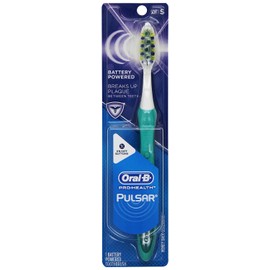 Oral-B Pro-Health Pulsar Battery Powered Toothbrush, Soft, Colors May Vary, 1 Count