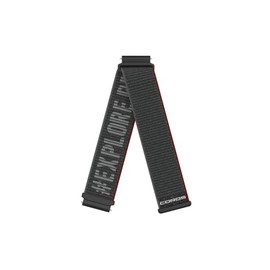 COROS Nylon Band, 0.8 inches (20 mm), Quick Drying, Flexible, Ultra Lightweight, Antibacterial, For APEX 2 / PACE 2 / APEX 1.7 inches (42 mm), Black