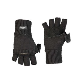 FOLDING GLOVES BLACK ACRYLIC.