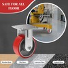 W B D WEIBIDA 5 Inch Heavy Duty Casters, 1000