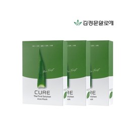 [Kim Jeong-moon Aloe] Cure Aloe Mask Pack Season 2 30 sheets / [김정문알로에] 큐어 알로에 마스크팩 시즌2 30매