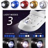 ciciglow Headlight for Crocs, 2 Piece Torch Attachment for Crocs,