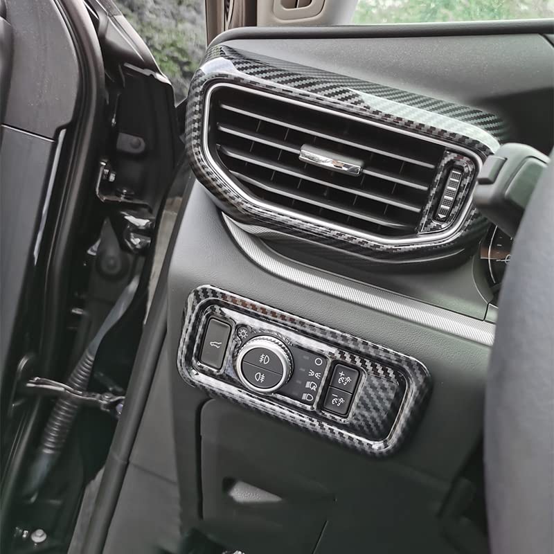 ruihe Carbon Fiber Color Trunk Switch Cover Dashboard Light Adjustment