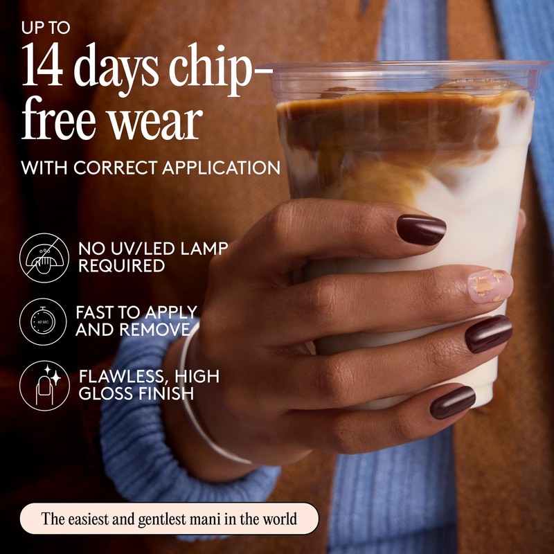 Mylee Gel Nail Wraps [Out & About] - 20 Pre-Cured