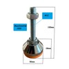Heavy Duty Machine Foot - Height Adjustable - Vibration Damping