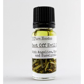 Pure Hoodoo | Cast Off Evil Oil 10ml - Used in Spells to Banish Unwanted Habits, Bad Influences and Other Negative Forces