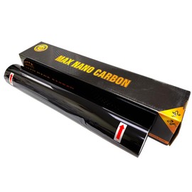 United Window Tint Car Film 20" in x 100'Ft MAX Nano Carbon Film 2Ply 35% VLT - Clear Polyester Privacy Window Tint Blocks UV/IR Rays, Heat & Glare- Laminate Adhesive with Lifetime Color Stability…