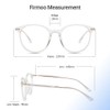 Firmoo Blue Light Blocking Glasses Women Round, Anti Glare Blue