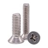 M5 x 20 Stainless Steel Countersunk Machine Screws, Phillips Screws,