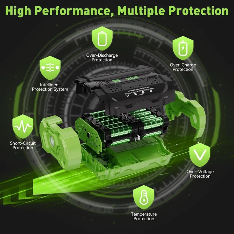 56V 3.0Ah Lithium Battery For EGO 56V Tool Lawn Mower