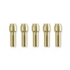 2460-20 M12 Rotary Tool Collets -5Pcs Brass Collets Grinding Machine