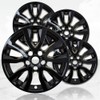 Upgrade Your Auto 17" 4pc Gloss Black Wheel Skins (Set