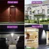 Generic LED Solar Light Motion Sensor 3 Modes Flood Lamp