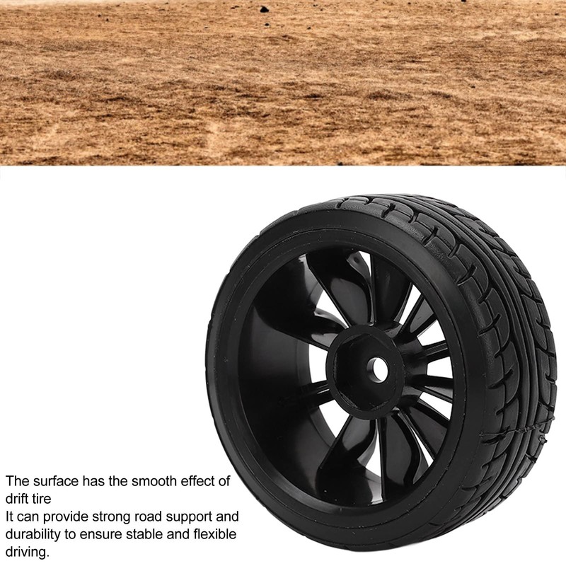 ochun 4pcs Hard Rubber Drift Tires for 1/10 RC Drift