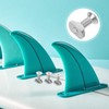 DECHOUS 4pcs M8 Stainless Steel Hydrofoil T Nuts Surfboard Foil