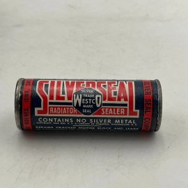 Westco NOS Silver Seal Radiator Sealer Westco Stop Leak New Car Guy Garage Display