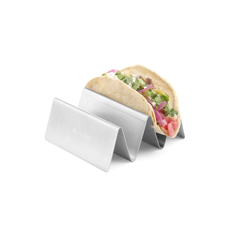 HENDI Taco Holder, Taco Stand, Holds up to 2 Tacos,