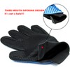 USION Pet Dog Cat Grooming Glove 2 Pack,[Upgraded 259 Pins]
