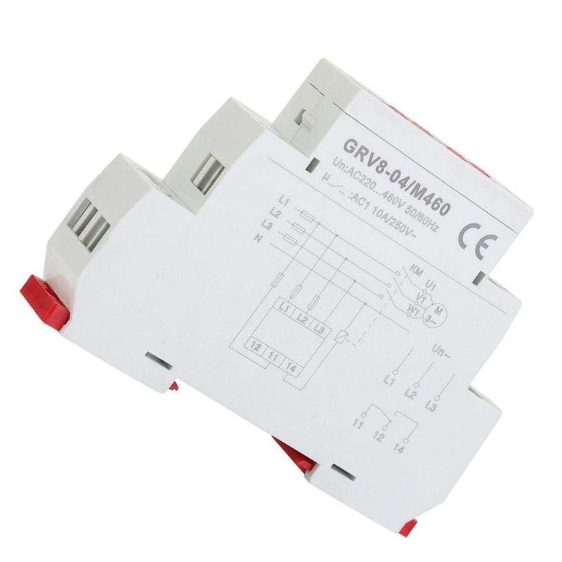 GRV8-04 M460 Voltage Relay,3-Phase Voltage Monitoring Relay Phase Sequence Phase