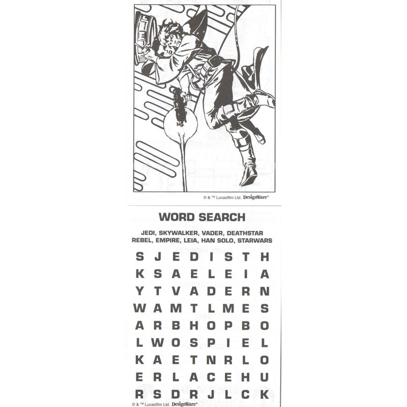 Designware Mini Coloring Book with Crayons (2.5" x 3.5", 4