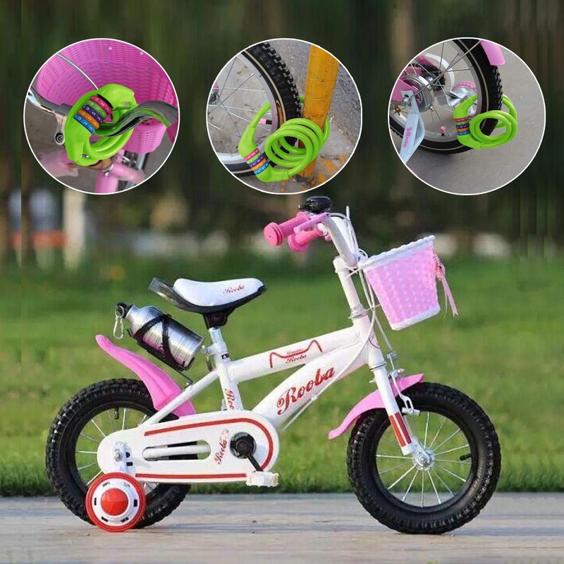 Goldpool Colourful Bike Lock Combination Lock, High Security 5 Digit