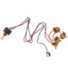 Guitar Potentiometer 18mm A500K B500K Volume Control Instrument Accessory for