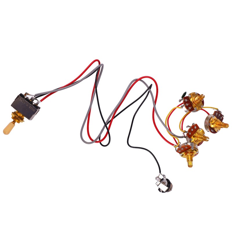 Guitar Potentiometer 18mm A500K B500K Volume Control Instrument Accessory for