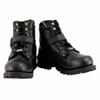Milwaukee MBM9010-BLK-9.5 Men's 6" Side Buckle Boots (Black, Size 9.5)