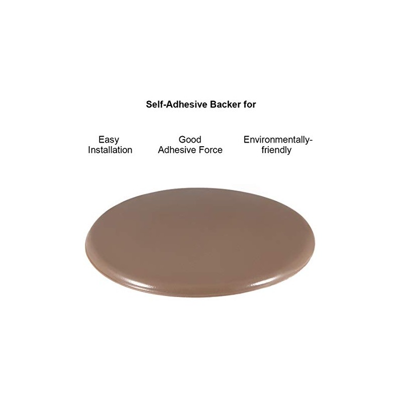 uxcell 80mm Wall Protectors Self Adhesive Door Handle Bumper Guard
