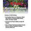 Hi-Yield (34145) Muriate of Potash 0-0-60 (3.25 lbs.)