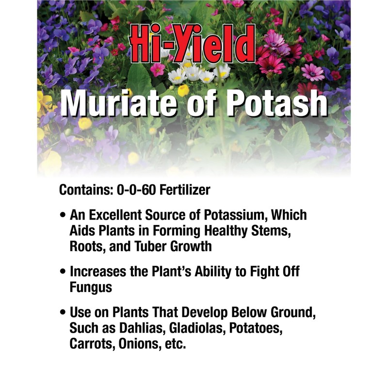 Hi-Yield (34145) Muriate of Potash 0-0-60 (3.25 lbs.)