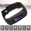 Sports Bracelet Watch Multifunction Pedometer Smartband Healthy Fitness Management USB