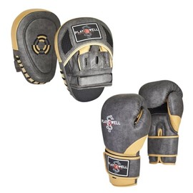 Boxing Gloves & Hook & Jab Pads 12oz Vintage Series