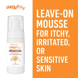 OMNISx Leave-On Mousse - Veterinary-Strength Formula for Itchy, Irritated, or Sensitive Skin