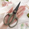 Garden Pruning Shears Scissors with Comfort Grip Handle, Premium Steel