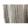 Boutique Collection Shimmery Metallic Mocha Beige Cable Knit Chunky Infinity