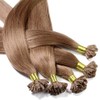 hair2heart Extensions Echthaar Bondings glatt - 25 StrÃ¤hnen 0.5g 30cm Dunkelblond
