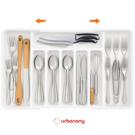Urbanony Besteck-Organizer (weiß)